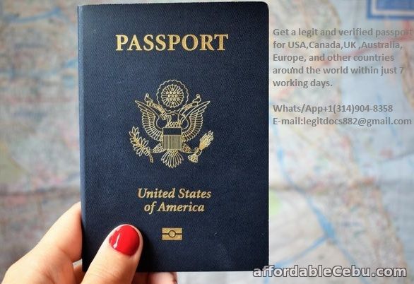 1st picture of legitdocs882@gmail.com online application for a Canadian ID card Watsap+13149048358 Announcement in Cebu, Philippines