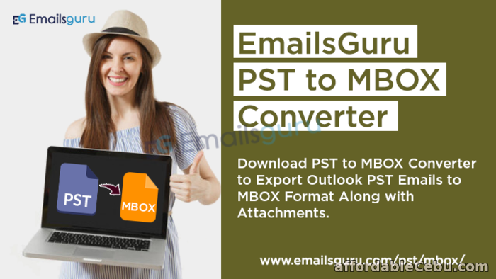 1st picture of PST to MBOX Converter to Save PST Emails to MBOX Format For Sale in Cebu, Philippines