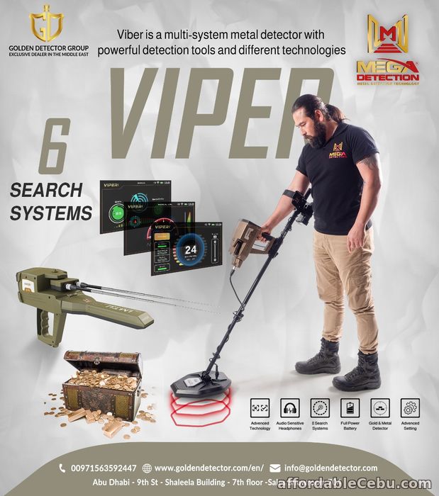 4th picture of VIPER LONG RANGE LOCATOR AND METAL DETECTOR/ MEGA DETECTION GERMANY For Sale in Cebu, Philippines