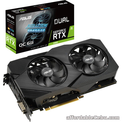 1st picture of ASUS Dual GeForce RTX 2060 EVO OC Edition Graphics Card For Sale in Cebu, Philippines