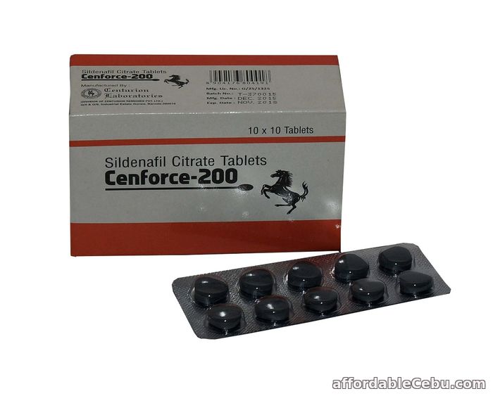 1st picture of Men take the pill Cenforce 200 mg to treat erectile dysfunction. Sildenafil Citrate is the primary active component of this medication. For Sale in Cebu, Philippines