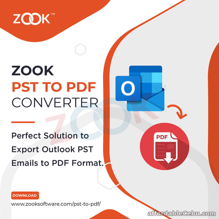 1st picture of PST to PDF Converter is a Professional Way to Export PST Emails to PDF Format For Sale in Cebu, Philippines