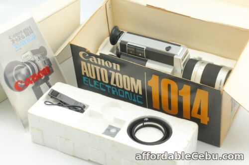 1st picture of Rare [NEAR MINT Box] Canon Auto Zoom 1014 Electronic 8mm Movie Film Camera JAPAN For Sale in Cebu, Philippines