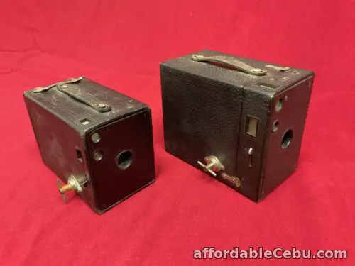 1st picture of Vintage Kodak Nos.2 and 2A Brownie Box Cameras For Sale in Cebu, Philippines