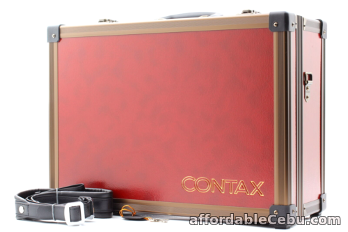 1st picture of RARE![Unused Trunk] Contax Vintage Camera Red Hard Case + 2 Keys From JAPAN For Sale in Cebu, Philippines