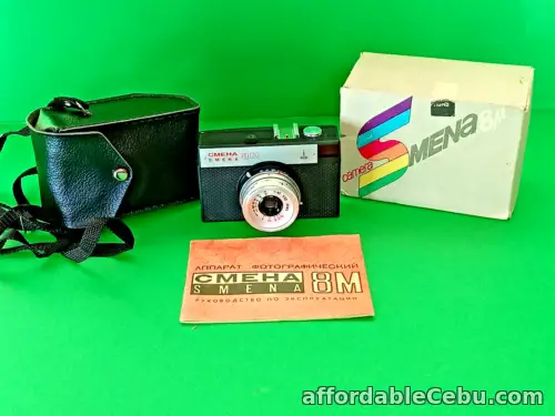 1st picture of NEW!! Vintage Lomo SMENA 8M  Soviet USSR 35mm compact film camera w/s Rare case! For Sale in Cebu, Philippines