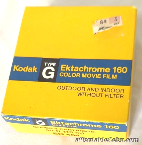 1st picture of Kodak Ektachrome Super 8 Type G 160 Color Movie Film EG 464  NOS Exp 10/1985 For Sale in Cebu, Philippines