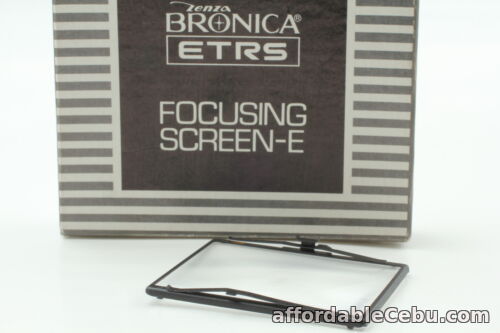 1st picture of [Unused] Bronica  Zenza Focusing Screen-E For ETR From JAPAN For Sale in Cebu, Philippines
