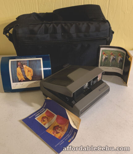 1st picture of Polaroid Spectra System Instant Camera ~Works~ w/ Strap ~ Bag ~ Manuals For Sale in Cebu, Philippines