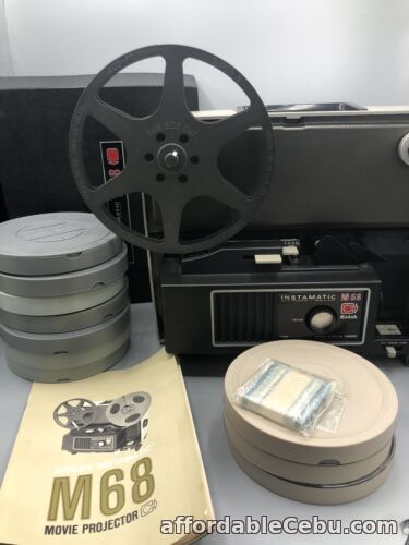 1st picture of Kodak Instamatic M68 Super 8 Movie Projector W/ Reel & Lid - Made In USA For Sale in Cebu, Philippines
