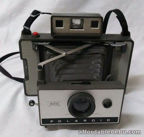 1st picture of VINTAGE POLAROID CAMERA  #320 AUTOMATIC INSTANT LAND SHUTTER + CASE UNTESTED For Sale in Cebu, Philippines