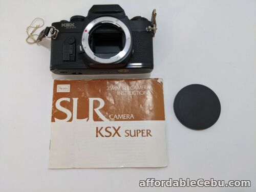 1st picture of Vintage Sears KSX SUPER 35mm SLR Camera Body For Parts Not Working As Is For Sale in Cebu, Philippines