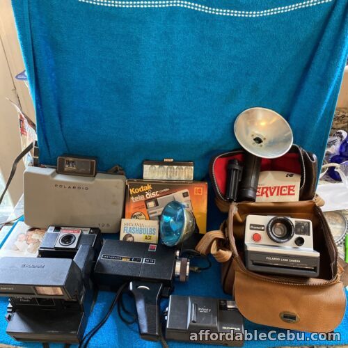 1st picture of vintage camera lot Untested As Is Parts Only For Sale in Cebu, Philippines