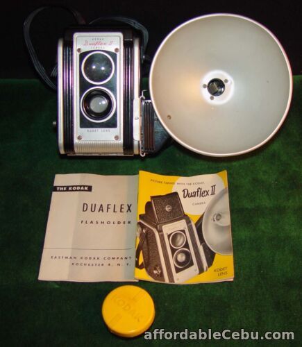 1st picture of Vintage KODAK DUAFLEX II 620 Film Camera With Papers, Flash & Closeup Lens For Sale in Cebu, Philippines