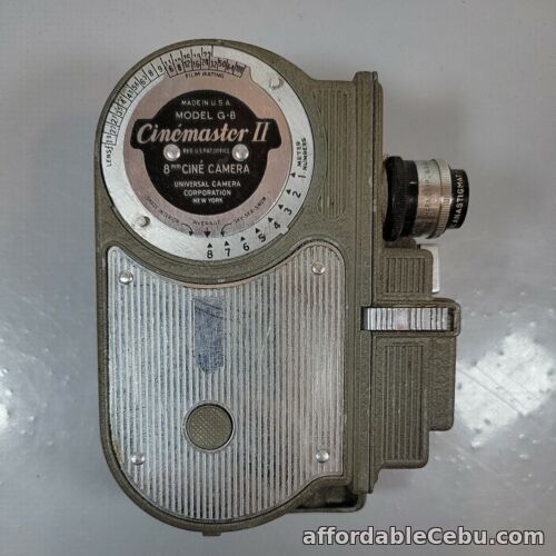 1st picture of Vintage Cinemaster 2 Movie Camera 8mm Model G-8 For Sale in Cebu, Philippines