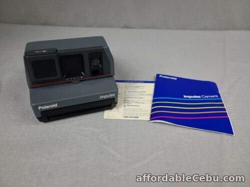 1st picture of Vintage Polaroid Impulse Camera Instant Film w/ Booklet Untested As Is For Sale in Cebu, Philippines