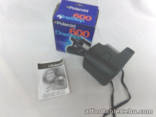 1st picture of Polaroid One Step Instant Camera Takes 600 Film With Box and Manual For Sale in Cebu, Philippines