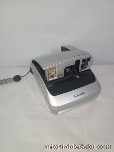 1st picture of Vintage Polaroid 600 One Instant Film Camera Silver - Untested For Sale in Cebu, Philippines