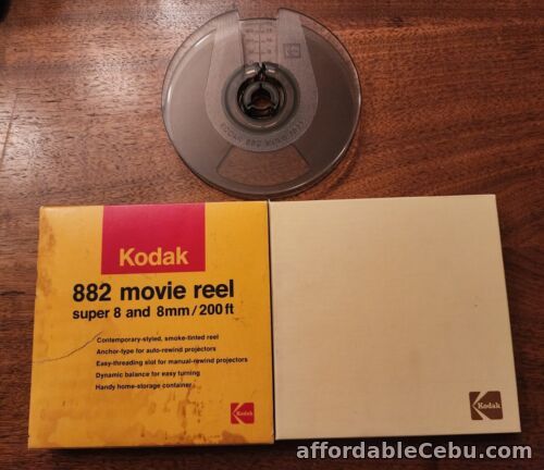1st picture of Vintage Kodak 882 Movie Reel Super 8 & 8mm 200ft with Box For Sale in Cebu, Philippines