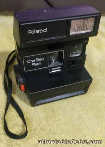 1st picture of Vintage Polaroid One Step Flash 600 Instant Film Camera with Strap For Sale in Cebu, Philippines