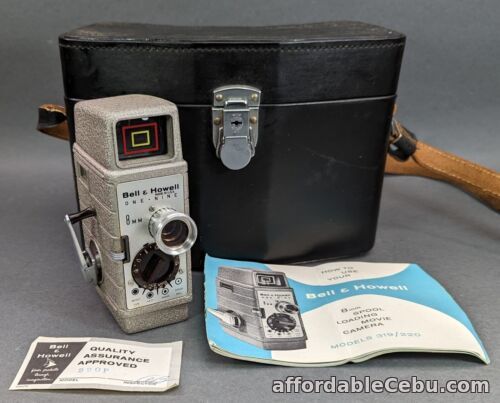 1st picture of Bell & Howell One-Nine 8mm Movie Camera & Case For Sale in Cebu, Philippines