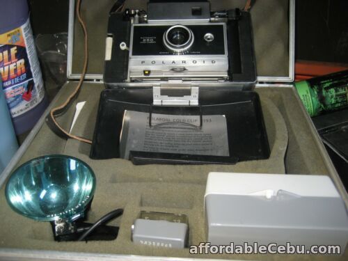 1st picture of Vintage Polaroid 250 Land Camera With Case - Used Sold As Is For Sale in Cebu, Philippines