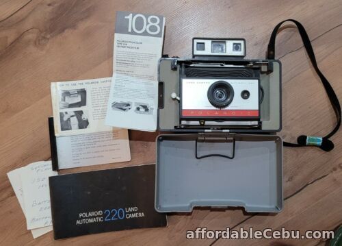 1st picture of Vintage Polaroid Camera Automatic 220 Land Camera-Untested As Is For Sale in Cebu, Philippines