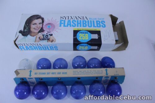 1st picture of sylvania 3 blue dot unused flash cubes For Sale in Cebu, Philippines