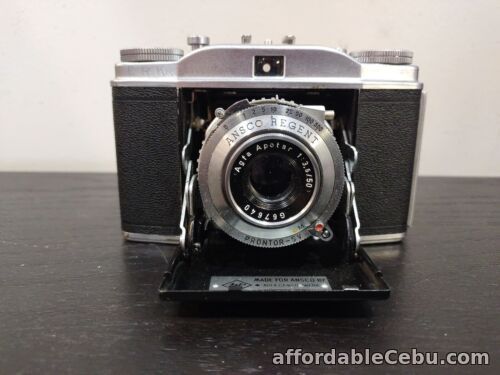 1st picture of Vintage 1950s Ansco Super Regent Folding Camera Made in Germany Agfa WORKS EXC For Sale in Cebu, Philippines