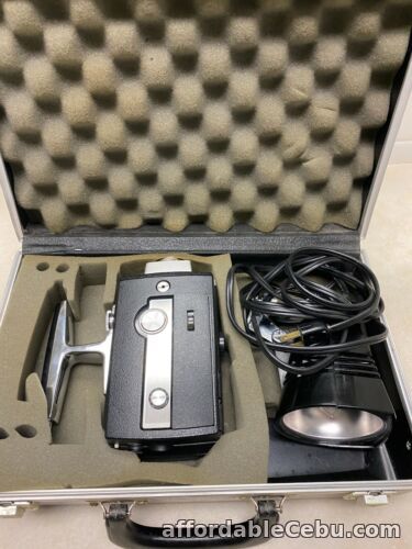 1st picture of Vintage Bell & Howell Model 431 Super 8 Film Camera Autoload W/Light & Case For Sale in Cebu, Philippines