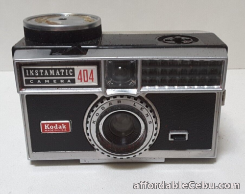 1st picture of Vintage Kodak Instamatic 404 Camera w/ Hard Case, Free Shipping For Sale in Cebu, Philippines