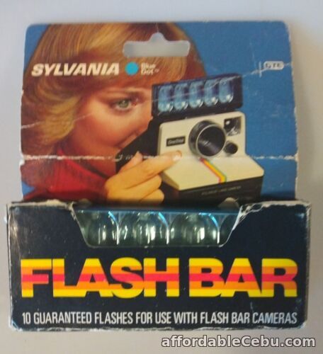 1st picture of Sylvania Camera Flash Bar for Instant Camera 10 Flashes Blue Dot - FAST SHIP For Sale in Cebu, Philippines