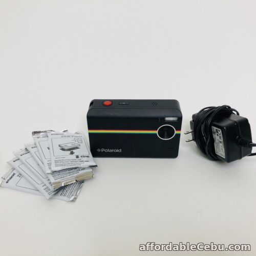 1st picture of Polaroid Instant Printing Black Camera Z2300 With Charger & 6 Pack Sheet Papers For Sale in Cebu, Philippines