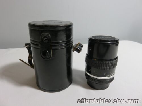1st picture of VINTAGE NIKON NIKKOR CAMERA LENS 135mm 1:3.5 No. 198513 w/leather case For Sale in Cebu, Philippines
