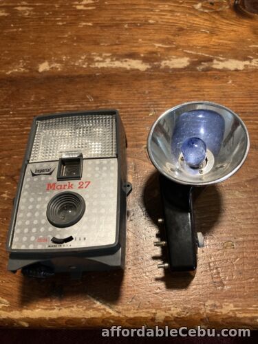 1st picture of Vintage Imperial Mark 27 3-Way Hideaway Flash Film Camera W/ Kodalite Not Tested For Sale in Cebu, Philippines