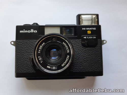 1st picture of Vintage minolta HI-MATIC S Camera For Parts or Repair For Sale in Cebu, Philippines