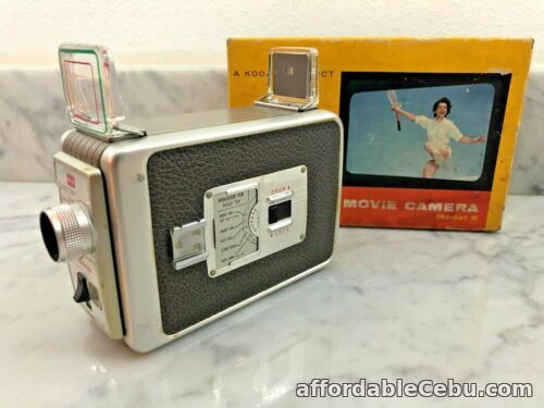 1st picture of Vintage Kodak Brownie 8mm Movie Camera II - Nice Condition WITH BOX For Sale in Cebu, Philippines
