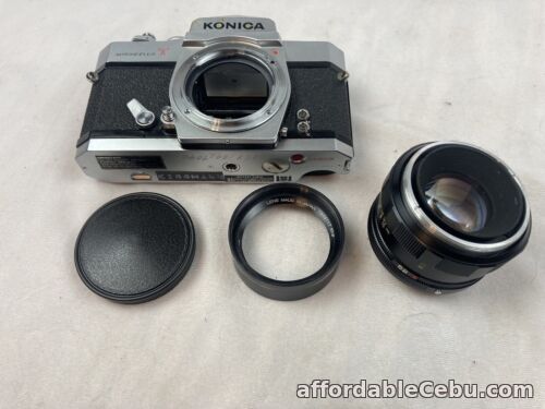 1st picture of *  RARE VINTAGE KONICA 35MM CAMERA AND LENS - STUCK - simple repair would fix it For Sale in Cebu, Philippines