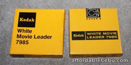 1st picture of VINTAGE KODAK WHITE MOVIE LEADER 7985 8MM & SUPER 8MM For Sale in Cebu, Philippines