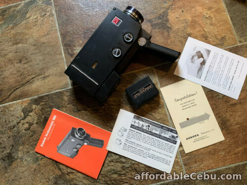 1st picture of VTG KODAK Instamatic M8  Movie Camera  *UNTESTED* AS-IS with manual instructions For Sale in Cebu, Philippines