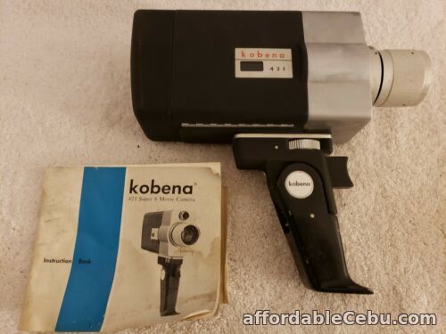 1st picture of Vintage 1960's KOBENA 421 Super 8 Movie Film Camera with Manual Japan For Sale in Cebu, Philippines