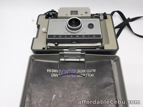 1st picture of Vintage Polaroid pop-out 230 Land Camera with Case and manual For Sale in Cebu, Philippines