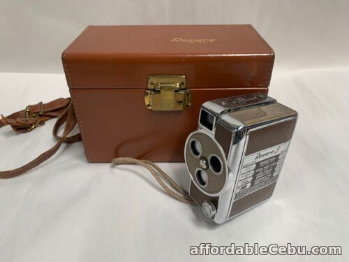 1st picture of Vintage Revere 8 Model 44 Turret 8mm Movie Camera + Hard Sided Case (A10) For Sale in Cebu, Philippines