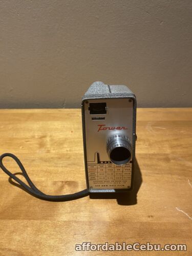 1st picture of Vintage Tower Model T 92 8 MM Movie Camera UNTESTED For Sale in Cebu, Philippines