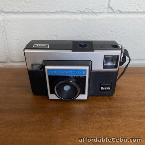 1st picture of Vintage Kodak Instamatic X-15 Instant Camera Kodak 1970-76 with Leather Soft Cas For Sale in Cebu, Philippines