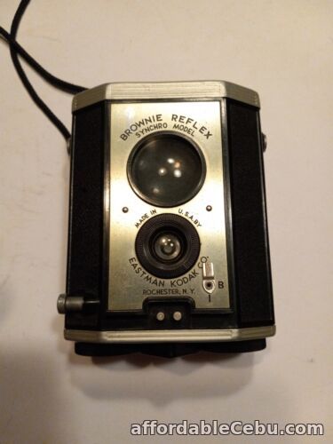 1st picture of Vintage Camera, Brownie Reflex Synchro, Kodak For Sale in Cebu, Philippines