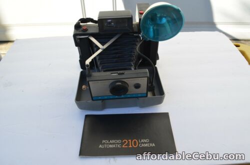 1st picture of Vintage Polaroid Automatic 210 Land Camera With Strap and Manual For Sale in Cebu, Philippines