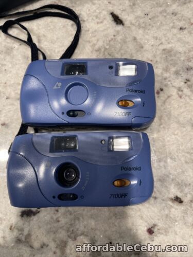 1st picture of Lot Of 2 Polaroid 7100 Ff Film Camera 25mm 1.F1 Untested As Is For Sale in Cebu, Philippines