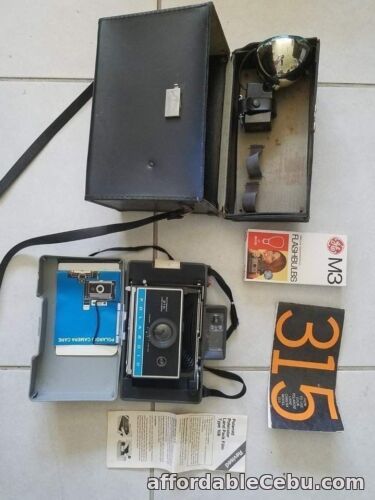 1st picture of polaroid 315 land camera with flash and carrying case For Sale in Cebu, Philippines