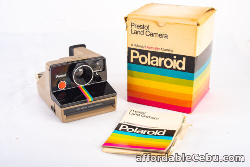 1st picture of Polaroid Presto Land Electric Eye Camera in Box with Manual MINT Untested V10 For Sale in Cebu, Philippines